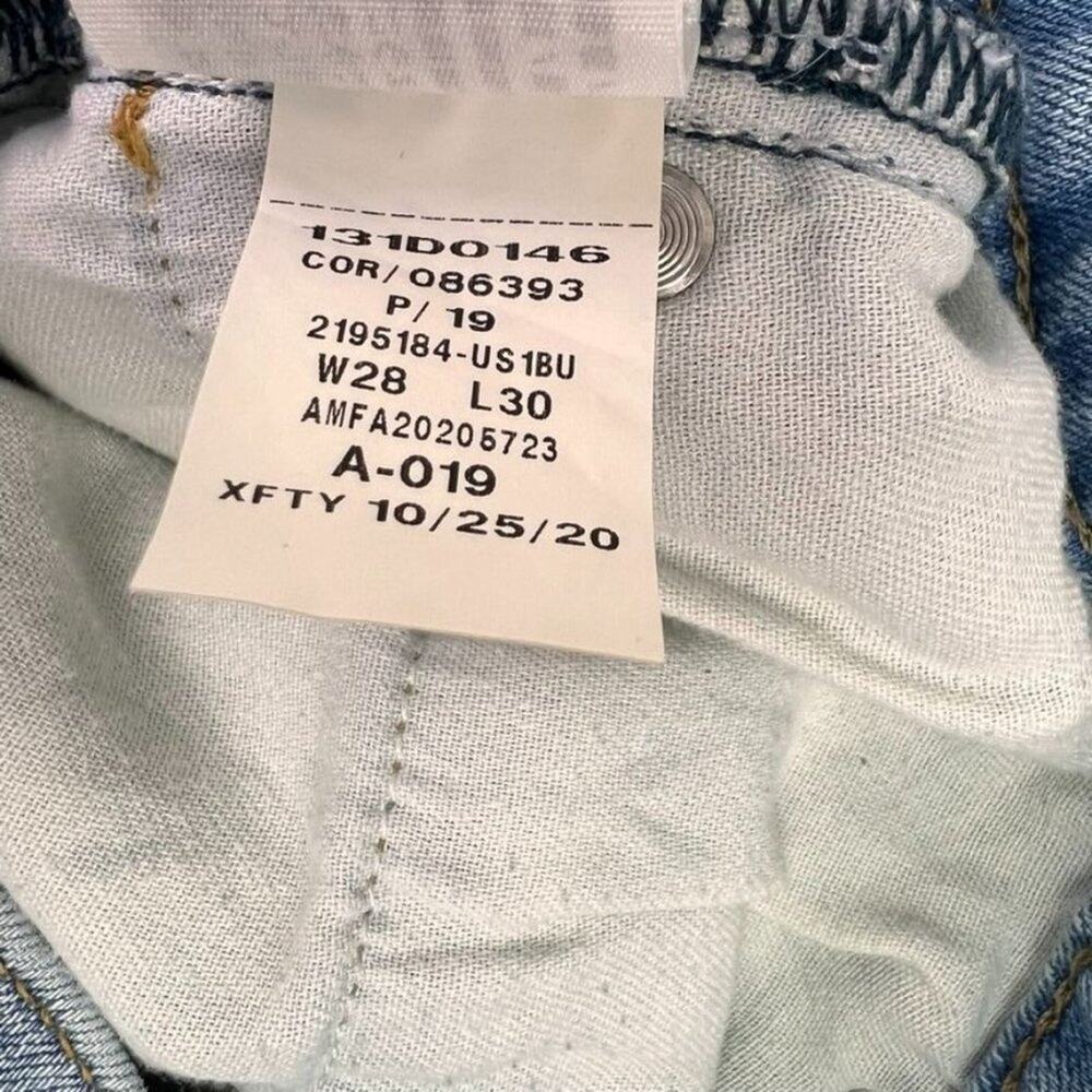 Abercrombie & Fitch Jeans Men's 28x30 Skinny Stretch Light Wash Mid-Rise - Picture 14 of 14